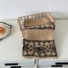 Fair Island Style Fashion Geometric Double-sided Knitted Scarf Women's Autumn and Winter Warm Retro Versatile Scarf Windproof and Cold-proof Men