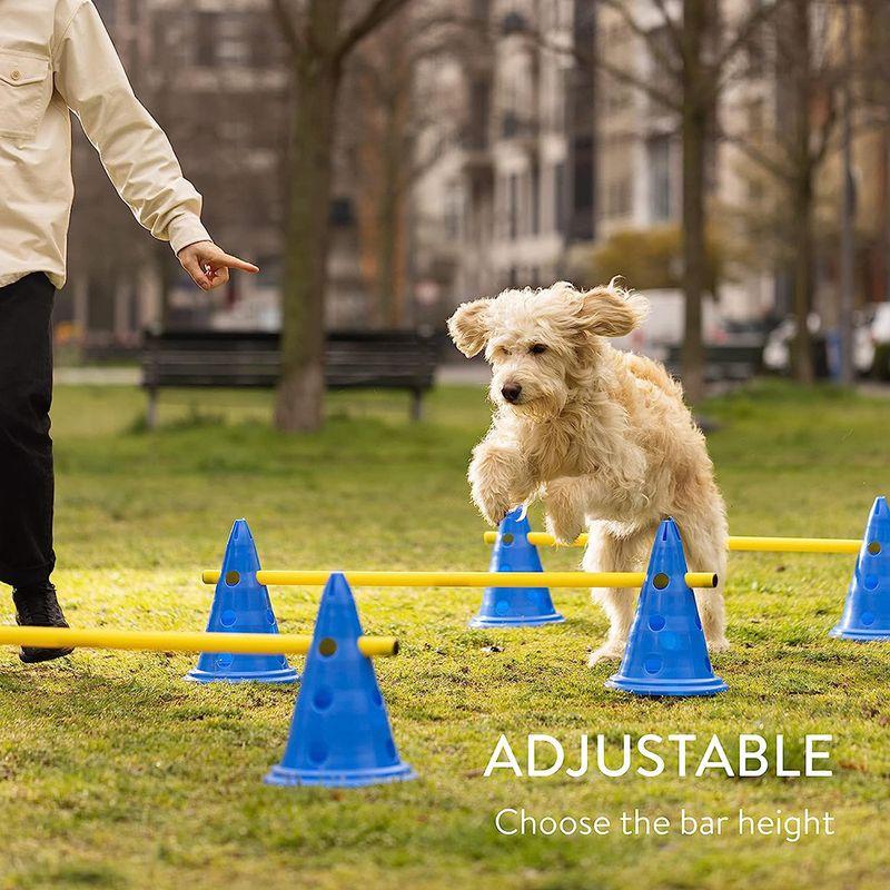 Dog Agility Training Equipment Dog Obstacle Training Jump Rod Cone Barrel Sign Post Combination Hurdle Dog Trainer Pet Supplies