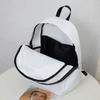 Kids Halloween Stuff Children Fashion Bag Black And White School Bag Ghost Print Boutique Teenages Outdoor Backpack
