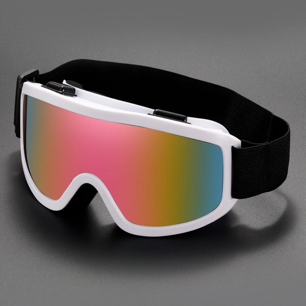 Adult Outdoor Ski Goggles Mountaineering Goggles Unisex Ski Glasses Snow Windproof Goggles Outdoor Glasses