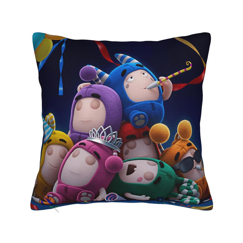 Oddbodes Cartoon Pillow Case  Print Pillow Cover For Wedding Party Home Decor Funny Pillowcases