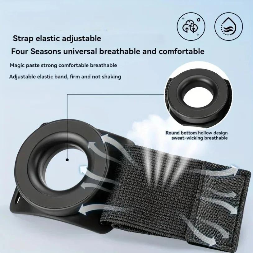 Magnetic Suction Arm Wrist Mobile Mount Strong Magnetic Hand Strap Phone Holder Bracket For iPhone17-12 Pro Max Samsung