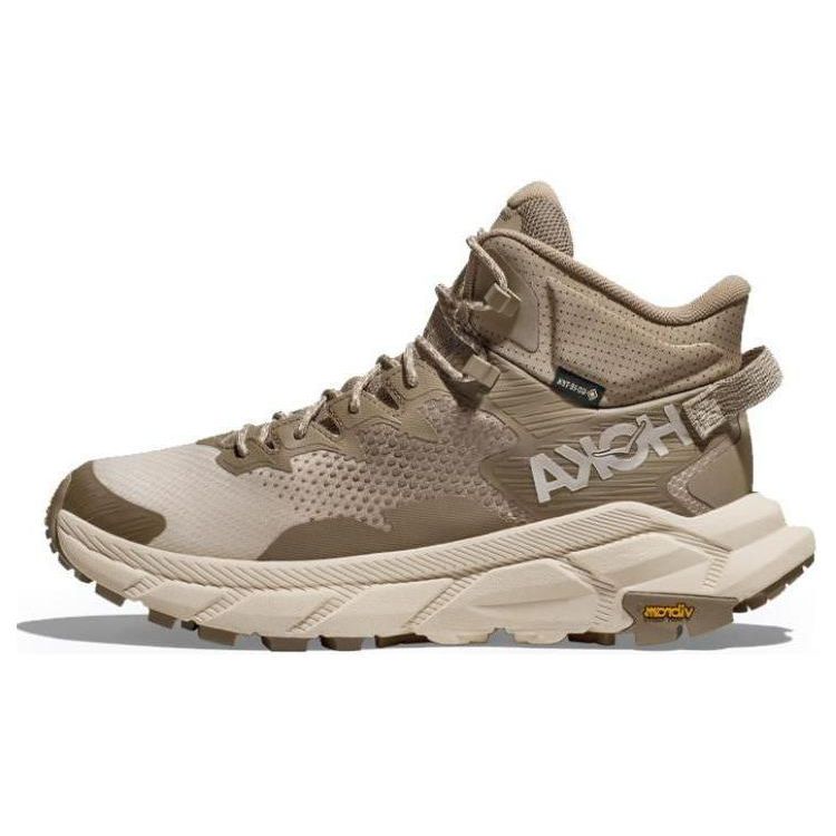 HOKA One One Comfortable Versatile Shock Absorbing Durable Mid-Top Hiking Shoes Men Hiking Shoes Brown 1123165-DEGG