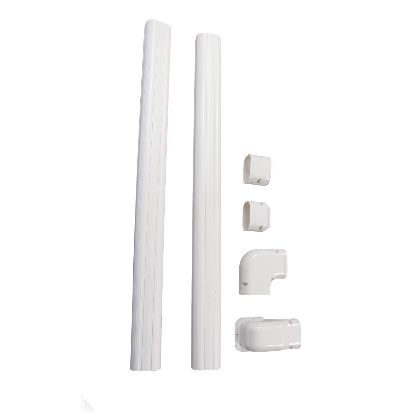 

PVC Line Set 410 J Printable Decorative Tubing Cover for Mini Split and Central Air Conditioners