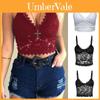 Elegant Lace Women's Bralette Cami Top With Sexy V-neck And Spaghetti Straps
