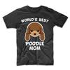 Poodle Mom Shirt - World's Best Poodle Mom Dog Owner T-Shirt