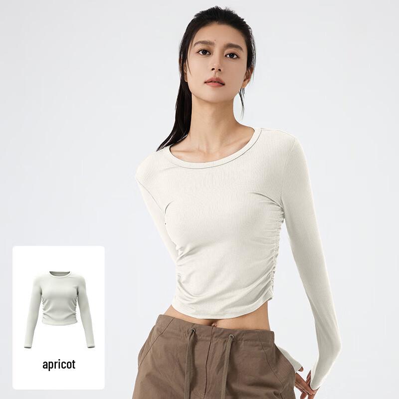 Bojue Women s Slim-Fit Long Sleeve Yoga Top