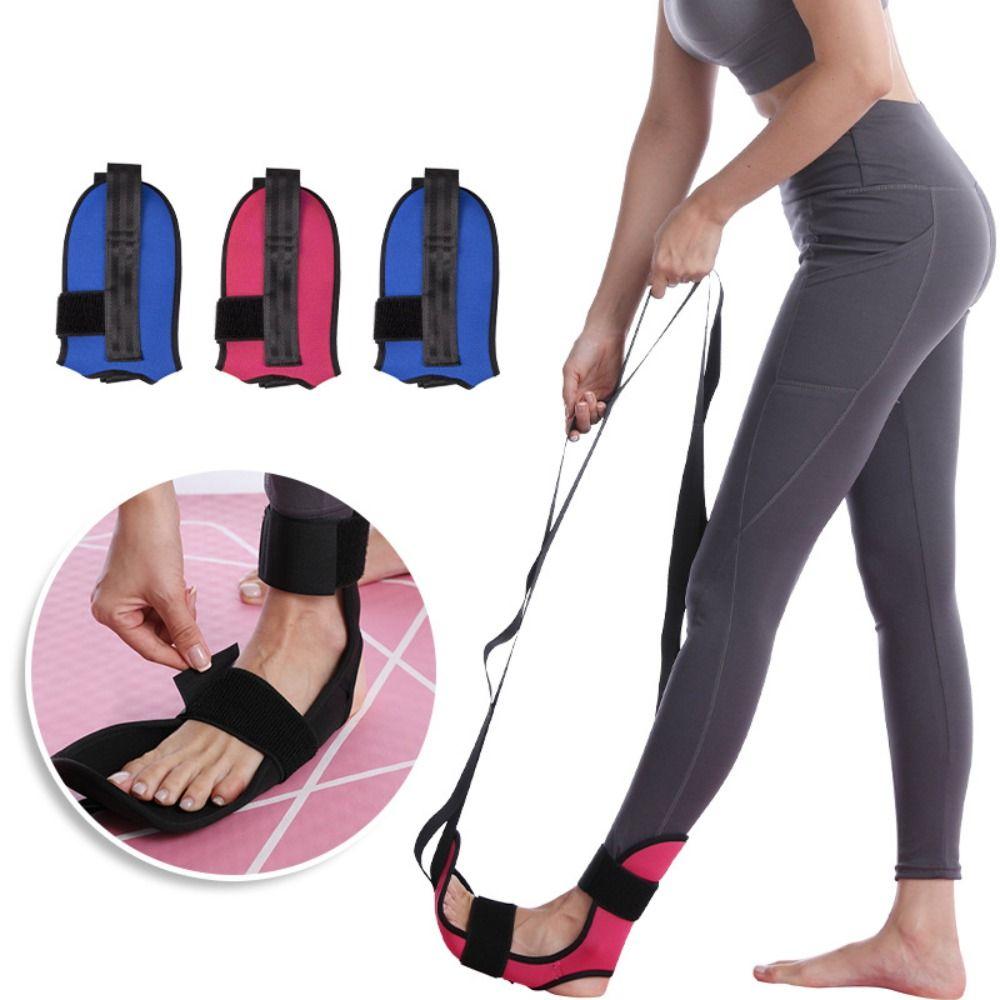

Elastic Leg Yoga Belt Breathable Fascia Stretcher Yoga Stretch Band Gymnastics Trainer