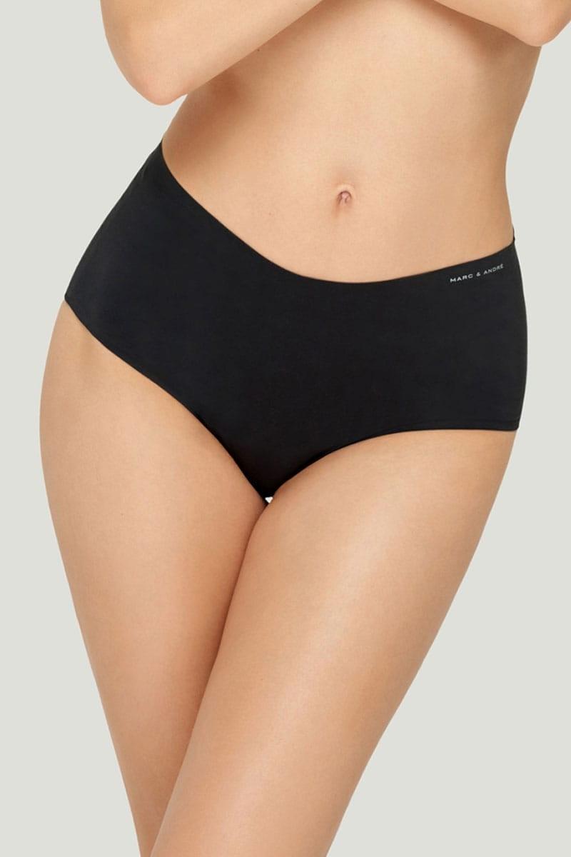 

Трусики сліп Marc & Andre (70357) 8(4XL) прозорий колір чорний