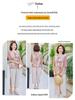 Mom's Stylish 2026 Chinese-Style Short-Sleeve Two-Piece Set for 50+ Women