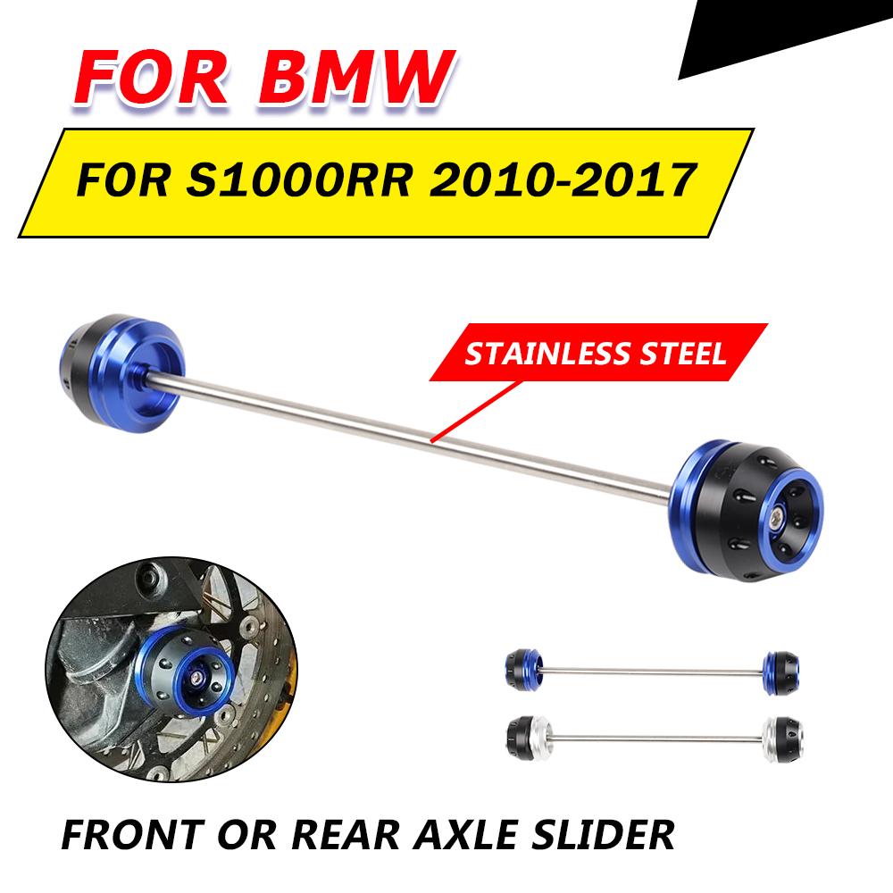 For S1000RR Motorcycle Front Rear Axle Fork Crash Slider Wheel Anti Falling Protector For BMW S 1000 RR S1000 RR S 1000RR 2017
