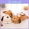 Cute And Plush Soft Sleeping Dog Toy Pillow For Kids With Adorable Cartoon Design