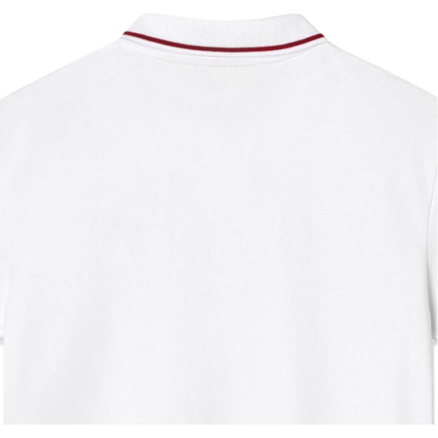 Levis SS24 Paris Limited Edition Capsule Collection Polo Shirt With Embroidered Logo Women Tops White 0023U-0000