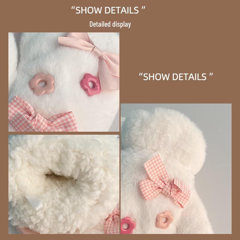 Women's Thick Plush Winter Gloves