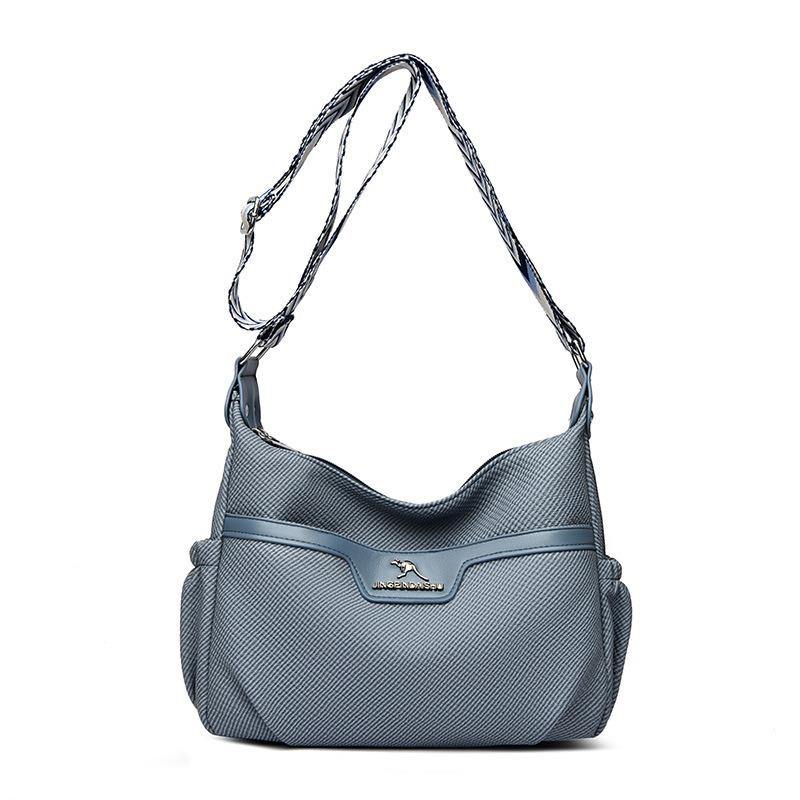 Simple New Trendy Fashion Shoulder Bag Large Capacity Mother Messenger Bag Commuter Small Square Bag
