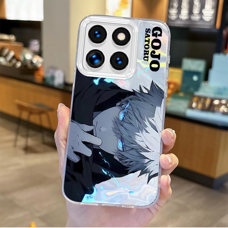 Jujutsu Kaisen Satoru Gojo Anime Cool Phone Case for Xiaomi Poco X6 X3 F6 M6 M4 Pro C61 13T 11 Lite Shockproof Matte Back Covers