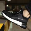 Fashion Steel Toe Safety Shoes Man Lightweight Breathable Mesh Work Shoes Protective Work Sneakers For Men Women Work Safety Boots