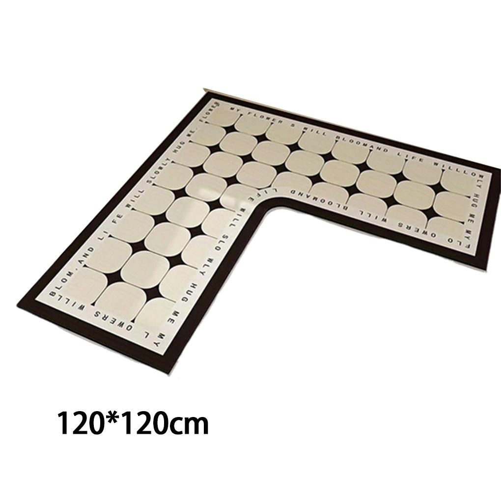 Plastic Stain Resistant Dirt Resistant Kitchen Floor Mat With Good Water Absorption No Fading