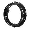 2pcs Headlight Retaining Rings for Wrangler JK 2007 to 2018 7" Round Headlight Ring Headlamp Mounting Bracket Retention Bezel Ring