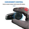 Maxto M2 Motorcycle Helmet Bluetooth Headset Intercom 6 Riders 1000M FM MP3 Helmet Casco Interphones Waterproof IP67  BT5.0