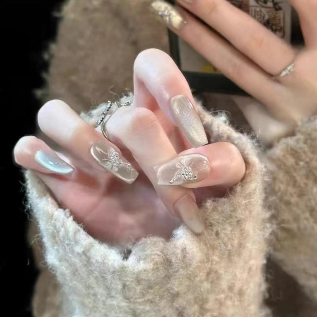 Handmade Nail Wear Fashion Casual Simple Exquisite Classic Nail Patch Style