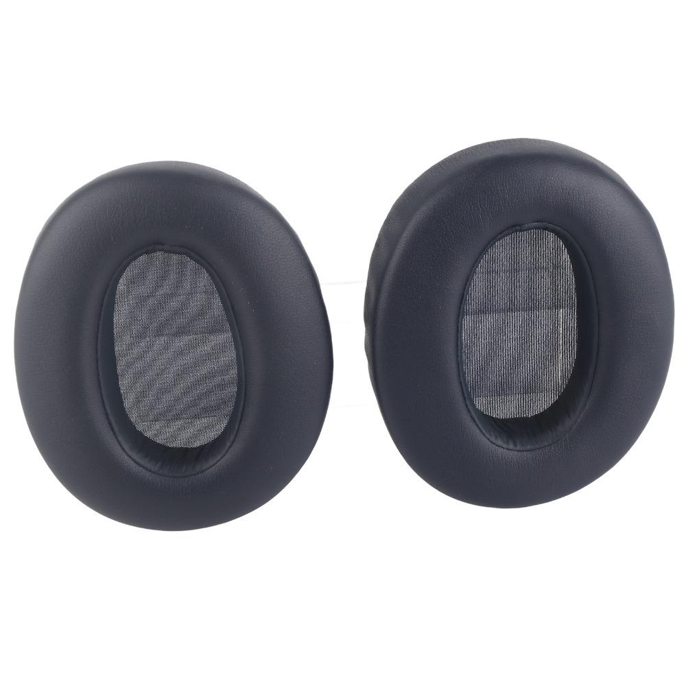 2PCS Leather Noise Isolation Ear Cushions Ear Covers for Sony WH XB910N Headphones Audio Accessories