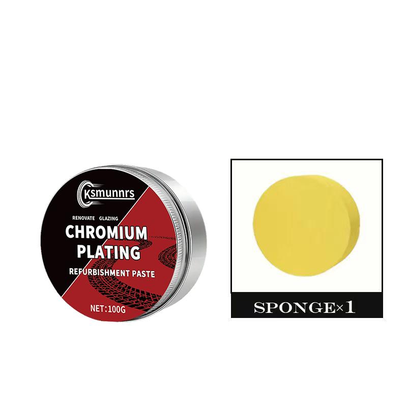 

Metal Chrome Plating Paste Quickly removes rust stains from metal surfaces Automotive Metal Polish Long Lasting Shine Protection Paint Cleaner