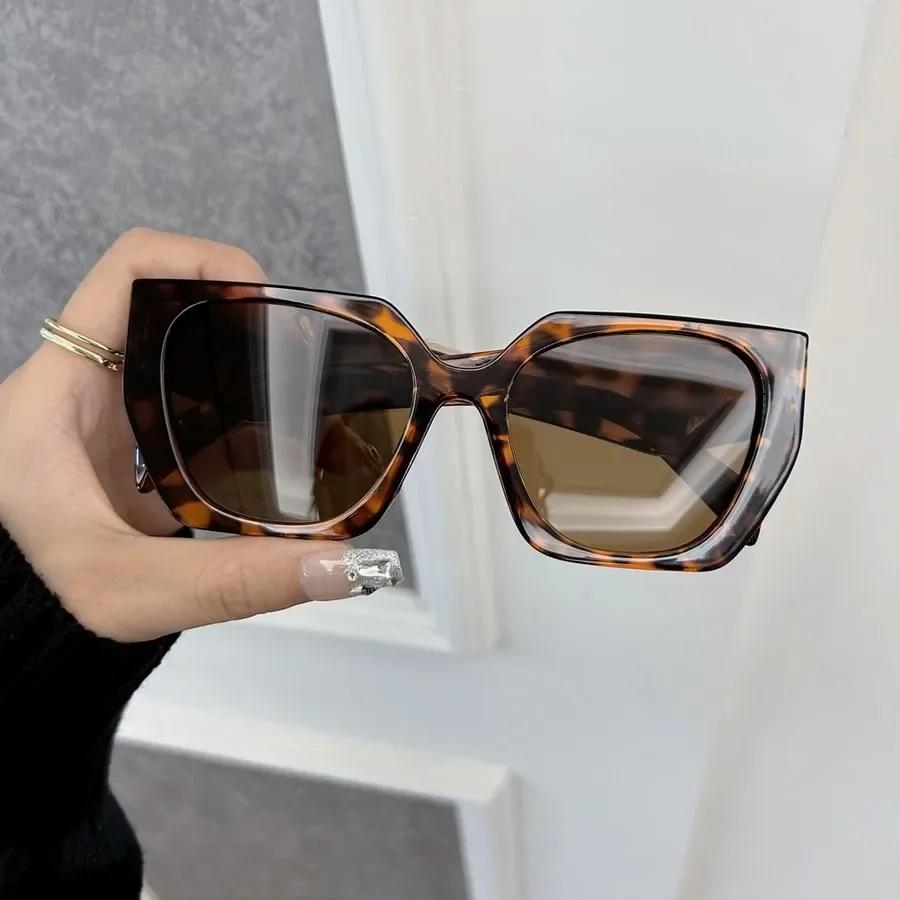 Geometric Square Designer Sunglasses Women Men Big Frame Lovely Sun Glasses Female Male Brand Fashion