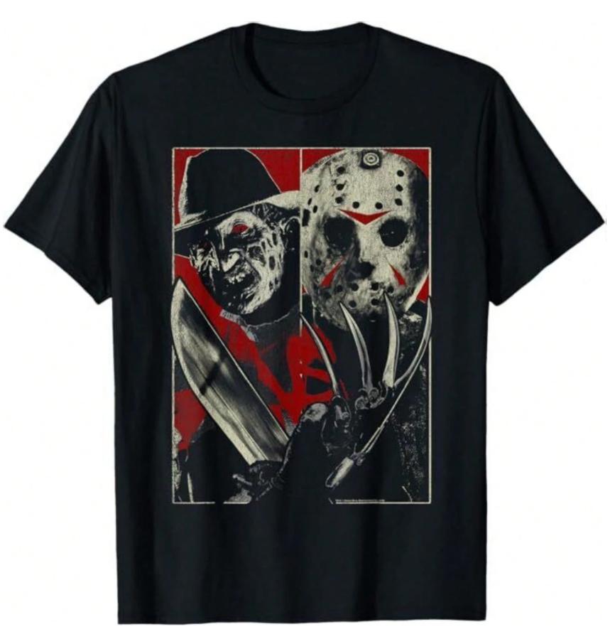 Retro Léto Pánské Tričko s potiskem lebky 100% bavlna Kulatý výstřih Outdoor Hip Hop Halloween Velké Volné Krátký rukáv