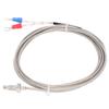 BERM K Type Screw Thermocouple Temperature Sensor Detector Gauge M6 Screw Thread 2 Wire Probe