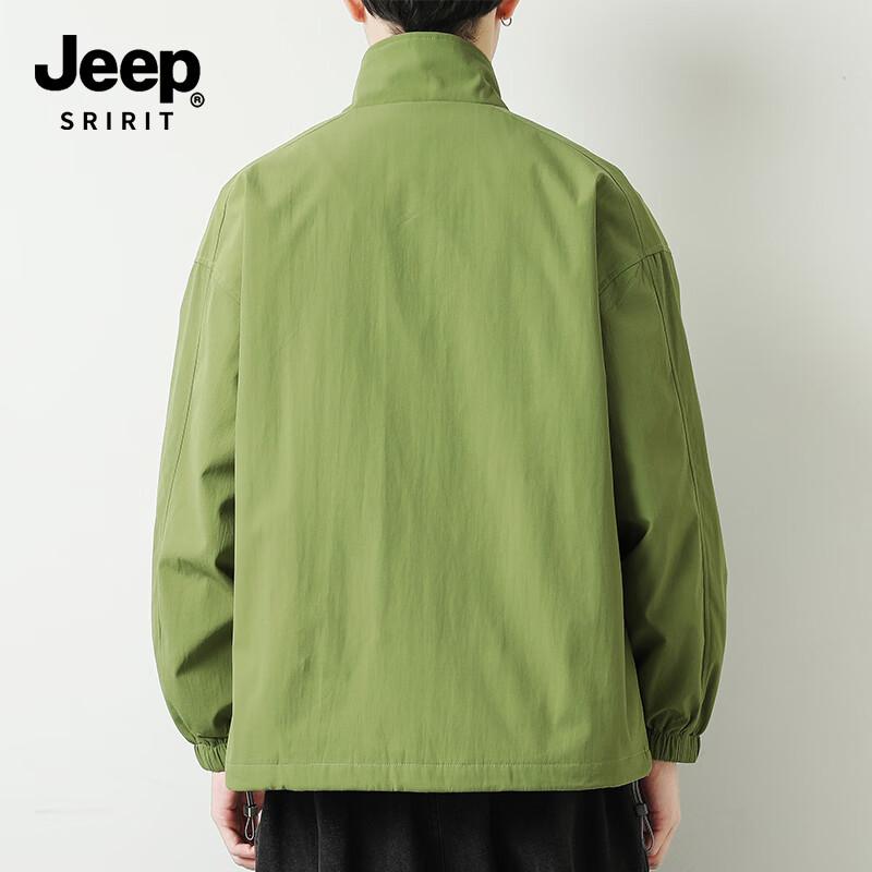 JEEP SPIRIT Men's Spring Outdoor Windproof Casual Jacket