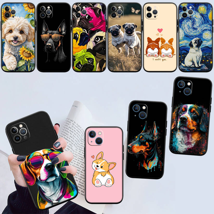 Pet Dog Pug New Phone Case for Samsung S20 S21 S22 S23 S24 FE Ultra Plus Lite S21S A07 A17 A36 A37 A55 A57 F06 F16 M06 M16 M56