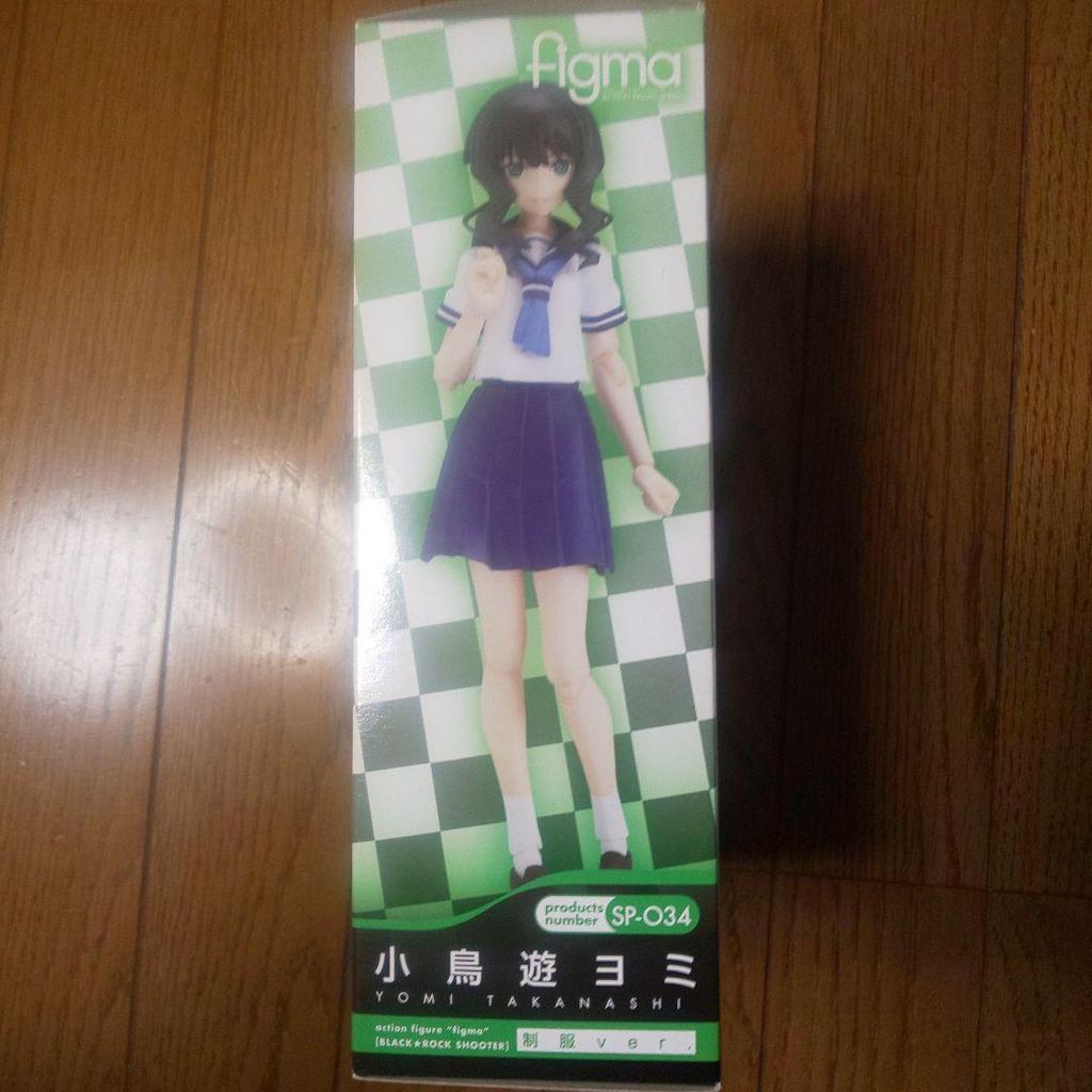 [USED] Figma SP-034 Takanashi Yomi (uniform Ver.) Black Rock Shooter