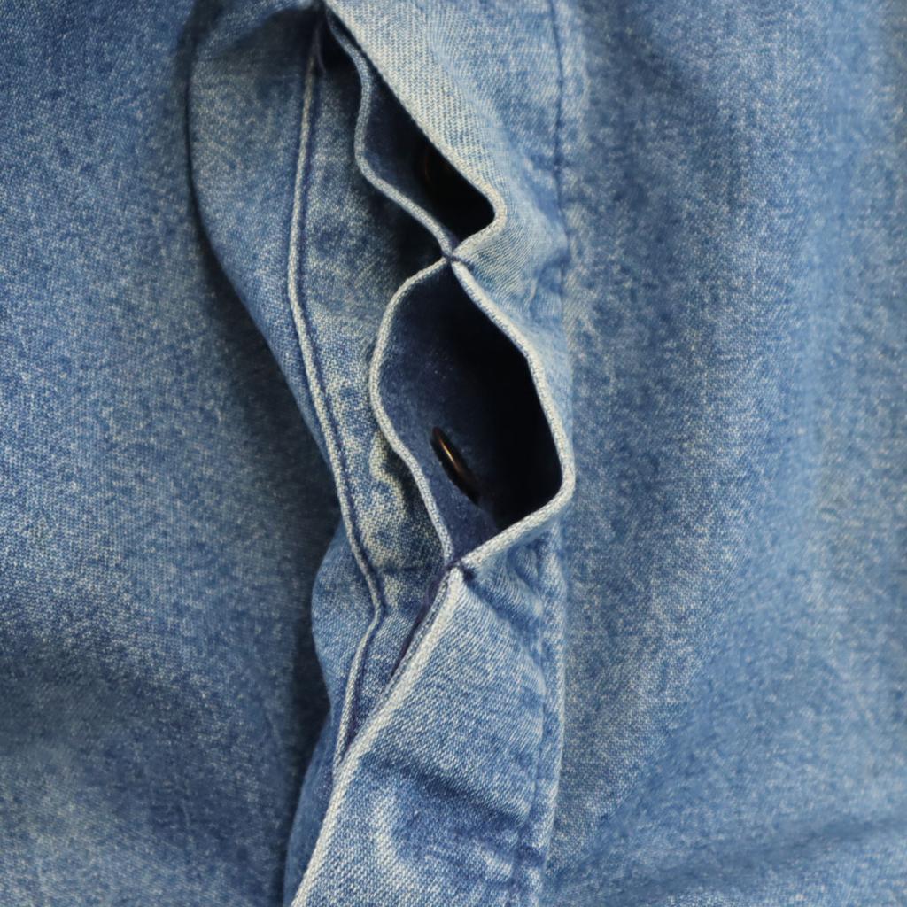 Dickies 80er Vintage Denim Latzhose W42 Washed Blue Painter Herren Gebraucht