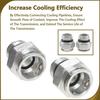 Quick-Connect Transmission Cooler Line Fittings For Chrysler, Dodge, Jeep 2013+
