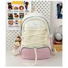 2025 New Japanese Backpack Simple Casual Korean Large Capacity Fresh Sweet Junior High School Student Schoolbag