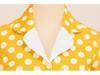 Vintage 50er Jahre Hepburn-Stil Swing-Kleid für Urlaube und Brautjungfern