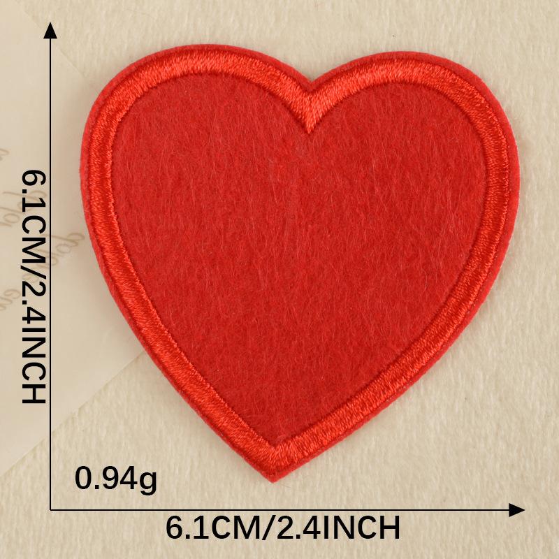 Embroidery Clothing Accessories DIY Shoes and Hats Bag Accessories Love English Embroidery Sticker Adhesive Patch Cloth Sticker