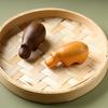 Mini Niedliches Holz Nilpferd Schreibtisch Ornament Hippo Tier Statue Handwerk Kreative Heimdekoration Lustige Geschenke