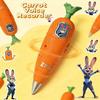 Neues Zootopia 2 Karotten-Aufnahme-Stift, Judy & Nick Cosplay Requisiten, Kinder Schreibwaren | 60s Kleine Aufnahme | 2-in-1 Kugelschreiber