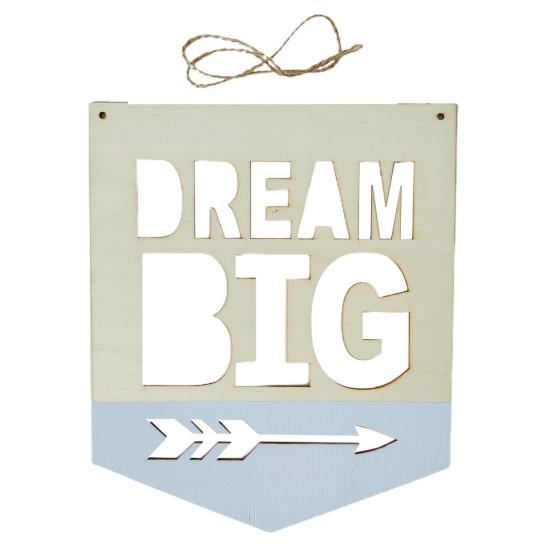 Cheap Wood Wall Chip Pendant Exquisite Decoration Home Dream Portable