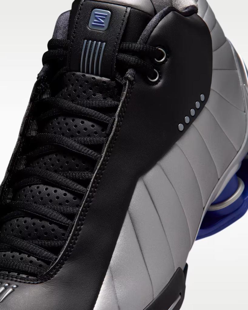 IR1984-010 Nike Shox BB4 "Black/Metallic Silver/Lapis" (2026) (Men's)