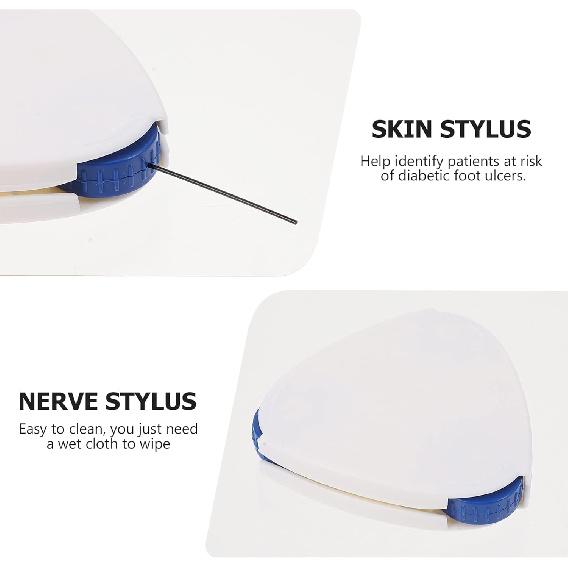 

Healifty Монофиламентная ручка-тестер для диабета, 3 шт. Монофиламенты для теста на диабет Треугольная форма Монофиламентная ручка Кожный контакт Игла (белый) White 1