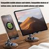 360 Degree Metal Desk Mobile Phone Holder Stand For iPhone iPadXiaomi Adjustable Desktop Tablet Holder Cell Phone Stand