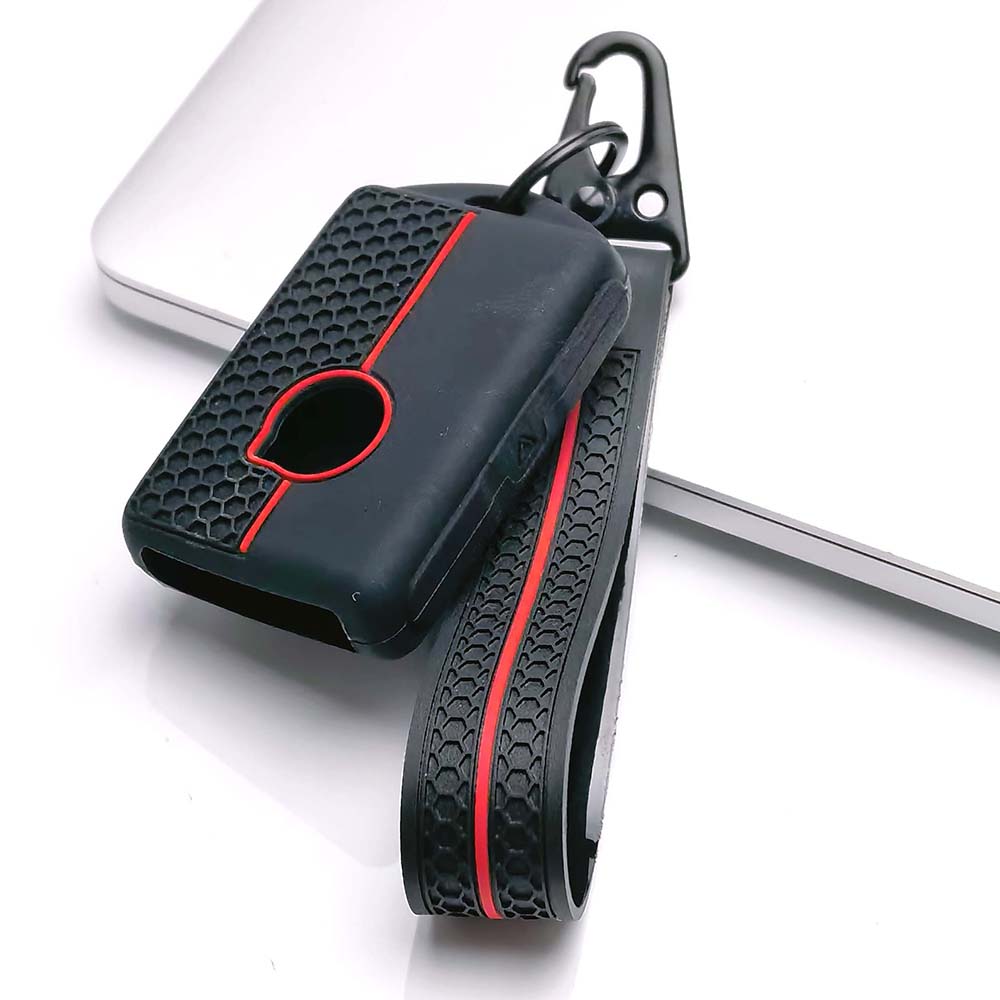 Key Cover Keychain for Volvo EX30 EX90 XC90 XC60 S90 V90 S60 V60 XC40 Card Soft Silicone Protective Cover Anti-Scratch Guard Shockproof
