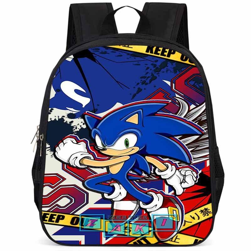 Sonic 15-inch Large Capacity Lightweight Oxford Cloth Backpack For Kids