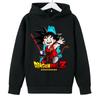 Dragon Ball Kids Hoodie Anime Cartoon Graphic Printed Pullover Sweatshirt Boys Girls Autumn Winter Casual Children's Clothing.