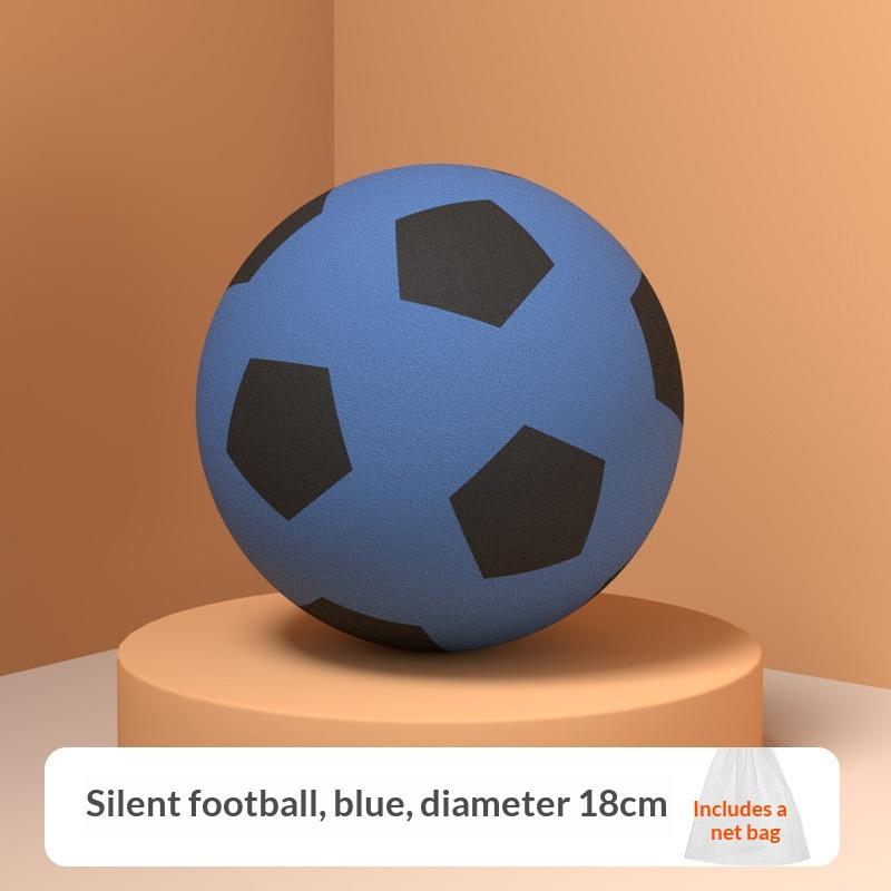 

1PC PU Foam Football Set - 3 Colors High-Elastic Silent Indoor Practice Ball with Net Bag for Home Skill Development