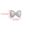 30 Pcs/Bag Luminous Super Flash 3D Bow Nail Art Jewelry Cute Bow Nails Decoration  Design Diy Resin Nails Art Accessories