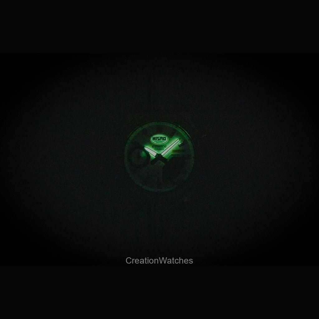 Casio Edifice Analog Digital NISMO Heritage Edition Smartphone Link Silver Dial Quartz ECB-S10NIS-7A 100M Men's Watch